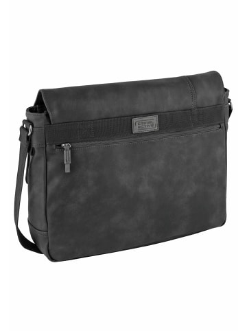 Camel Active LAOS Messengerbag mit gepolstertem Laptopfach in Schwarz