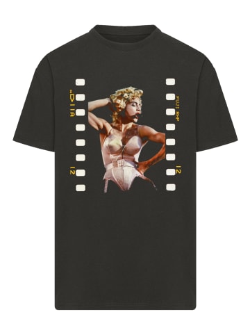 F4NT4STIC Oversize T-Shirt Madonna Live Photo Reel By Stephen Wright in schwarz