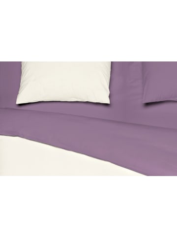 Mistral Home Mistral Perkal Wendebettwäsche in Creme/Flieder