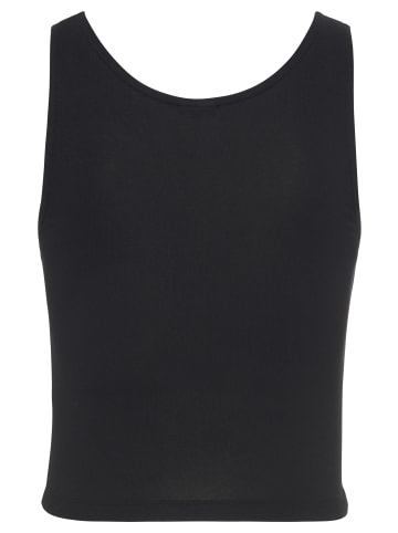 LASCANA Tanktop in Schwarz