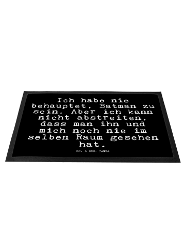 Mr. & Mrs. Panda Schmutzfangmatte Ich habe nie behauptet,... mit... in Schwarz