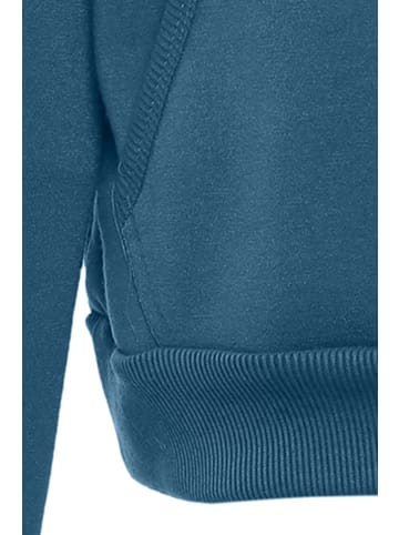 MO Herren Round Neck Sweater in DENIMBLAU
