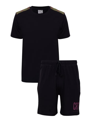 CR7 Shorty Homewear in Schwarz