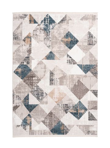Kayoom Vintage Teppich Akropolis 225 in grau - blau - rechteckig