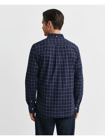 Gant Hemd in indigo schwarz