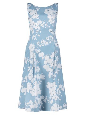 Vera Mont Cocktailkleid mit Blumenprint in Light Blue/White