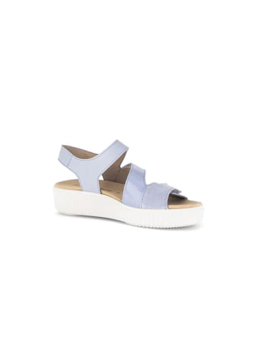 Gabor Plateau Sandalen in blau