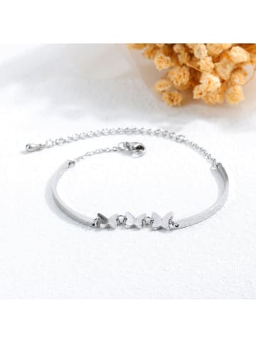 collezione alessandro Armband " Papillon " in silbern