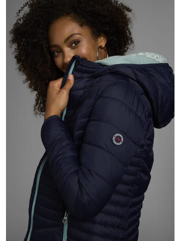 Kangaroos Steppjacke in marine