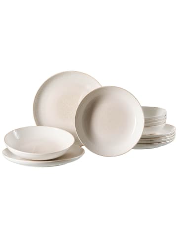 Ritzenhoff & Breker 12er Set Tafelservice Cara in beige