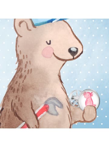 Mr. & Mrs. Panda Waschbecken Verschluss Axolotl Niedlich ohne Sp... in Weiß