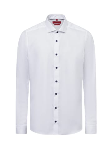 Finshley & Harding Businesshemd - Bügelfrei in weiß