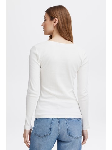Oxmo Longsleeve OXIskat in Weiß