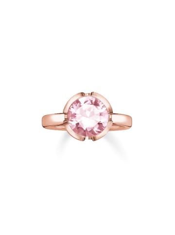 Thomas Sabo Ring in roségold, pink