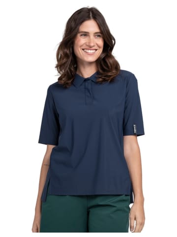 Schöffel Polo "Jersey Polo Style Calmay WMN" in navy blazer