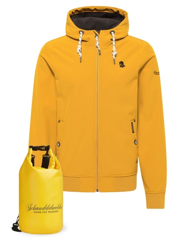 Schmuddelwedda Blouson + Tagesrucksack - Set in Senf