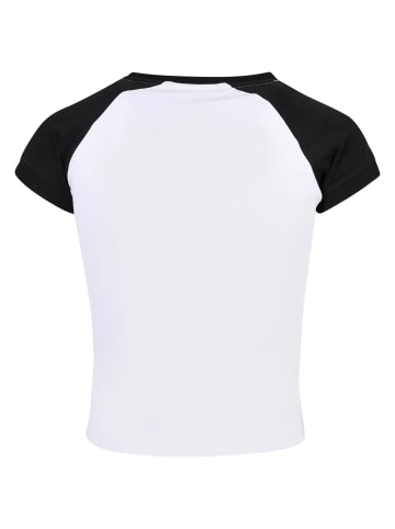 Urban Classics T-Shirts in white/black