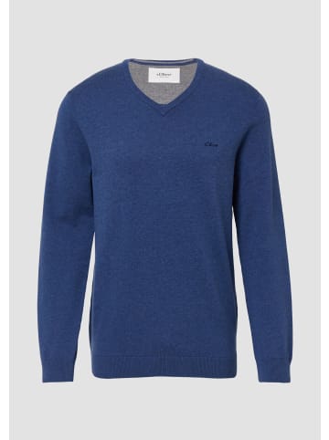 s.Oliver Strickpullover in 55W0_royalblau