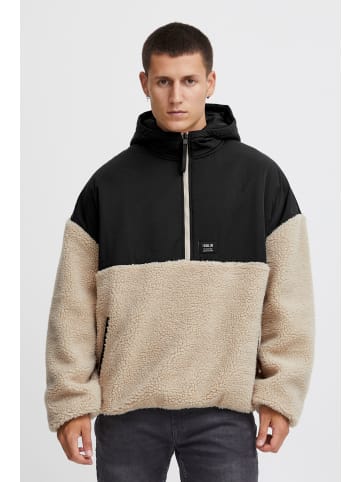 !SOLID Teddy Halfzip-Hoodie SDMarco in Beige