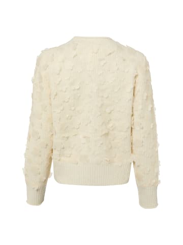Zero Strickpullover in ecru - 0001