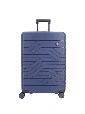 BRIC`s B|Y Ulisse 4 Rollen Trolley 71 cm mit Dehnfalte ocean blue