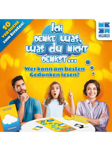 Mega Bleu Familienspiel Ich denke was, was du nicht denkst in Bunt