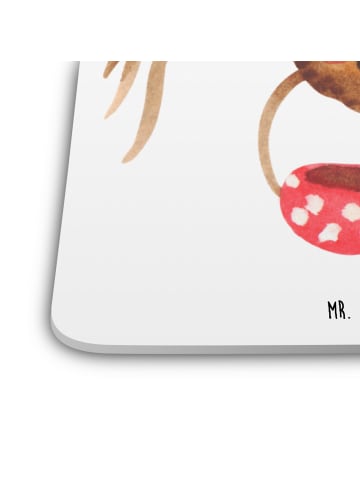 Mr. & Mrs. Panda Untersetzer für Gläser Spinne Agathe Kaffee ohn... in Weiß