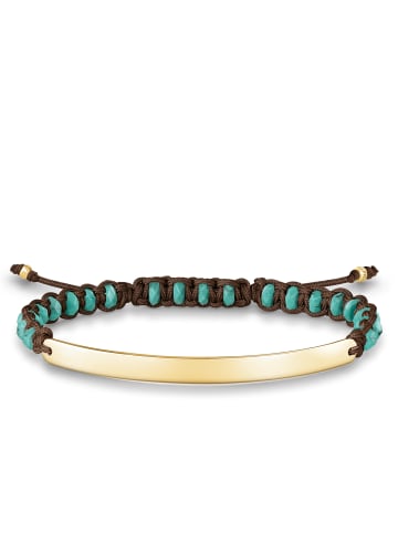 Thomas Sabo Armband in gold, türkis