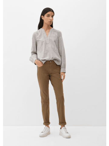 s.Oliver Jeans-Hose lang in Olive