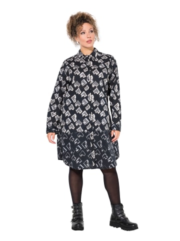 Ulla Popken Longtunika in schwarz