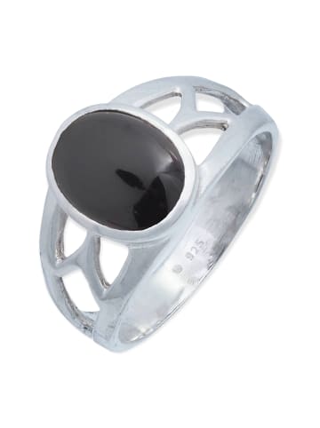 mantraroma 925er Silber - Ringe mit Onyx