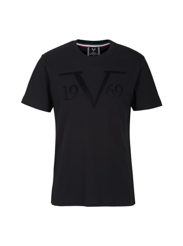 19V69 Italia by Versace Rundhalsshirt Stefano in schwarz