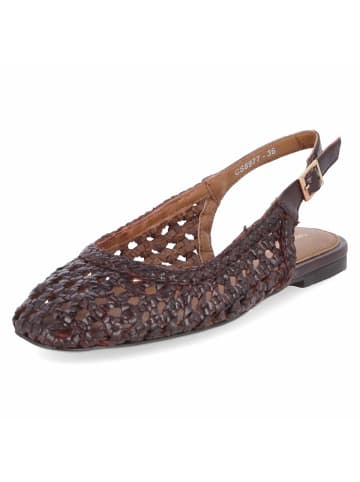 COPENHAGEN Slingballerinas in braun