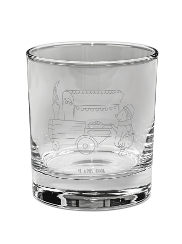Mr. & Mrs. Panda Whiskey Tumbler Igel Maronen ohne Spruch in Transparent