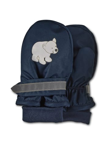 Sterntaler Fäustlinge Eisbär in marineblau