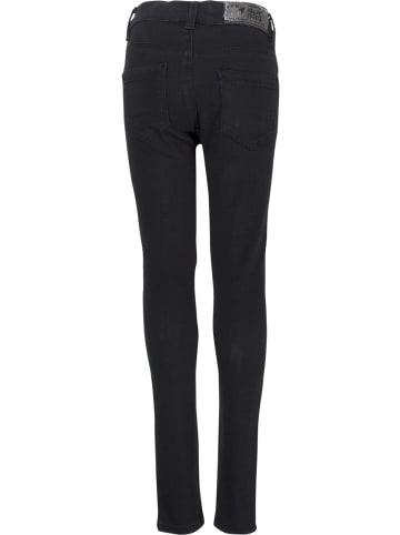 Blue Effect Jeggings Bundweite weit Plus-Größe in black