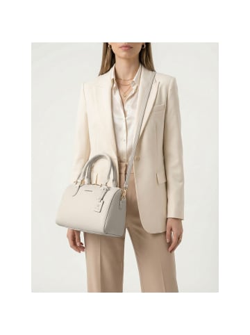 Lazarotti Bologna Leather Bowling-Bag Handtasche Crossbody Leder 26 cm in cream