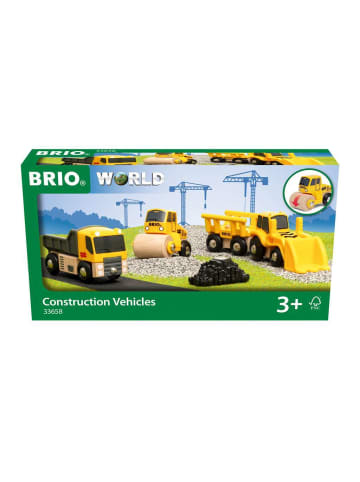 Brio Kreativität BRIO Baustellenfahrzeuge Ab 3 Jahre in bunt