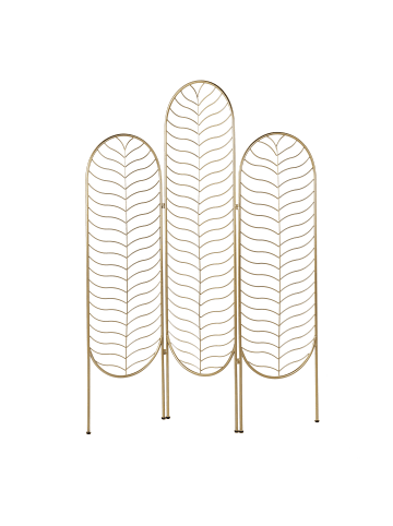 Beliani Kleiderständer PESCIA in Gold - (W) 120 x (H) 160 x (L) 1 cm