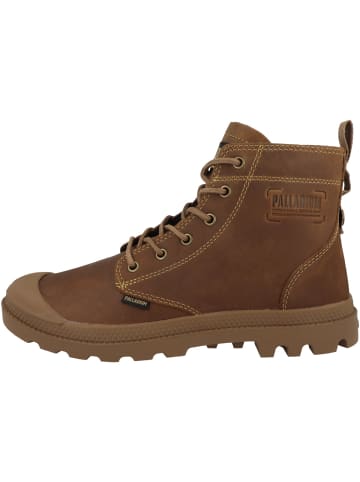 Palladium Schnürboots Pampa Zip Leather Legacy in braun
