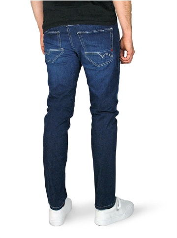 MAC HOSEN Slim Fit Jeans für Herren in blau