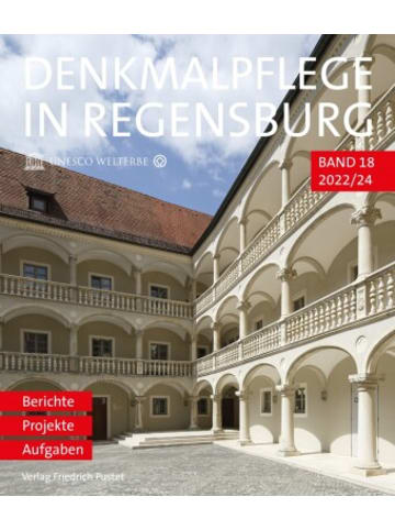 Friedrich Pustet Buch - Denkmalpflege in Regensburg 2022-24