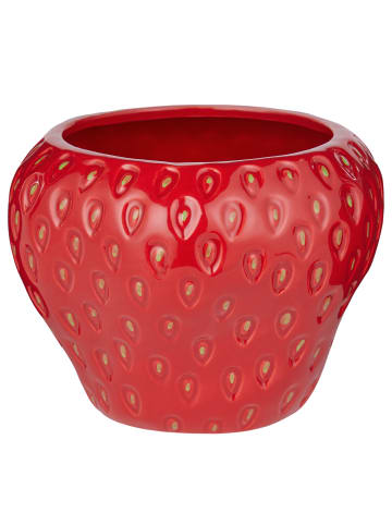 Butlers Blumentopf STRAWBERRY Erdbeere in Rot