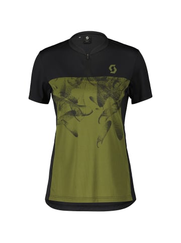 SCOTT W TRAIL FLOW ZIP S/SL SHIRT in Grün