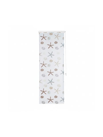 relaxdays Duschrollo Ocean in Semitransparent - (L)240 x (B)80 cm