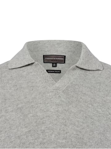 Finshley & Harding Strickpullover in hellgrau - 0001