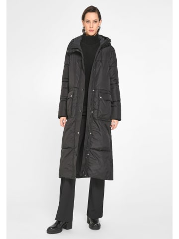 PETER HAHN Steppjacke Coat in SCHWARZ