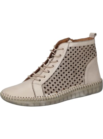 manitu Schnürstiefeletten, Freizeit Stiefel in beige