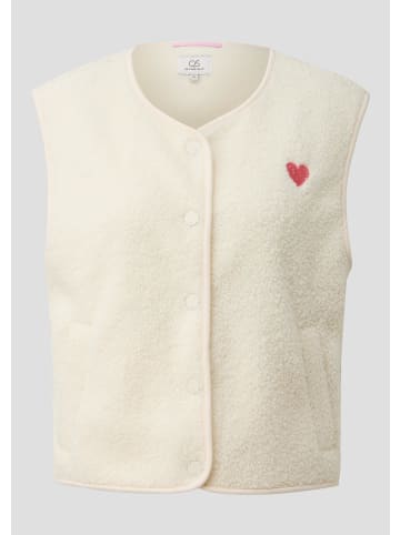 QS Indoor-Weste in 02D1_ecru