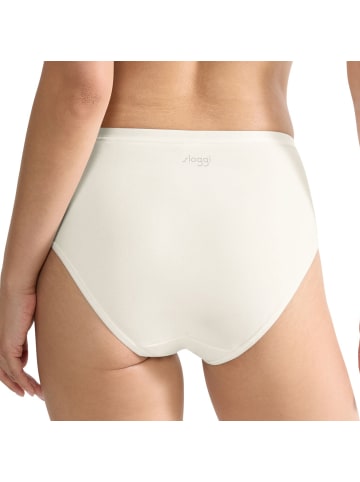 Sloggi Baumwolle, Single-Jersey Bio Hüftslip 3er-Pack GO DAILY COTTON in wollweiß